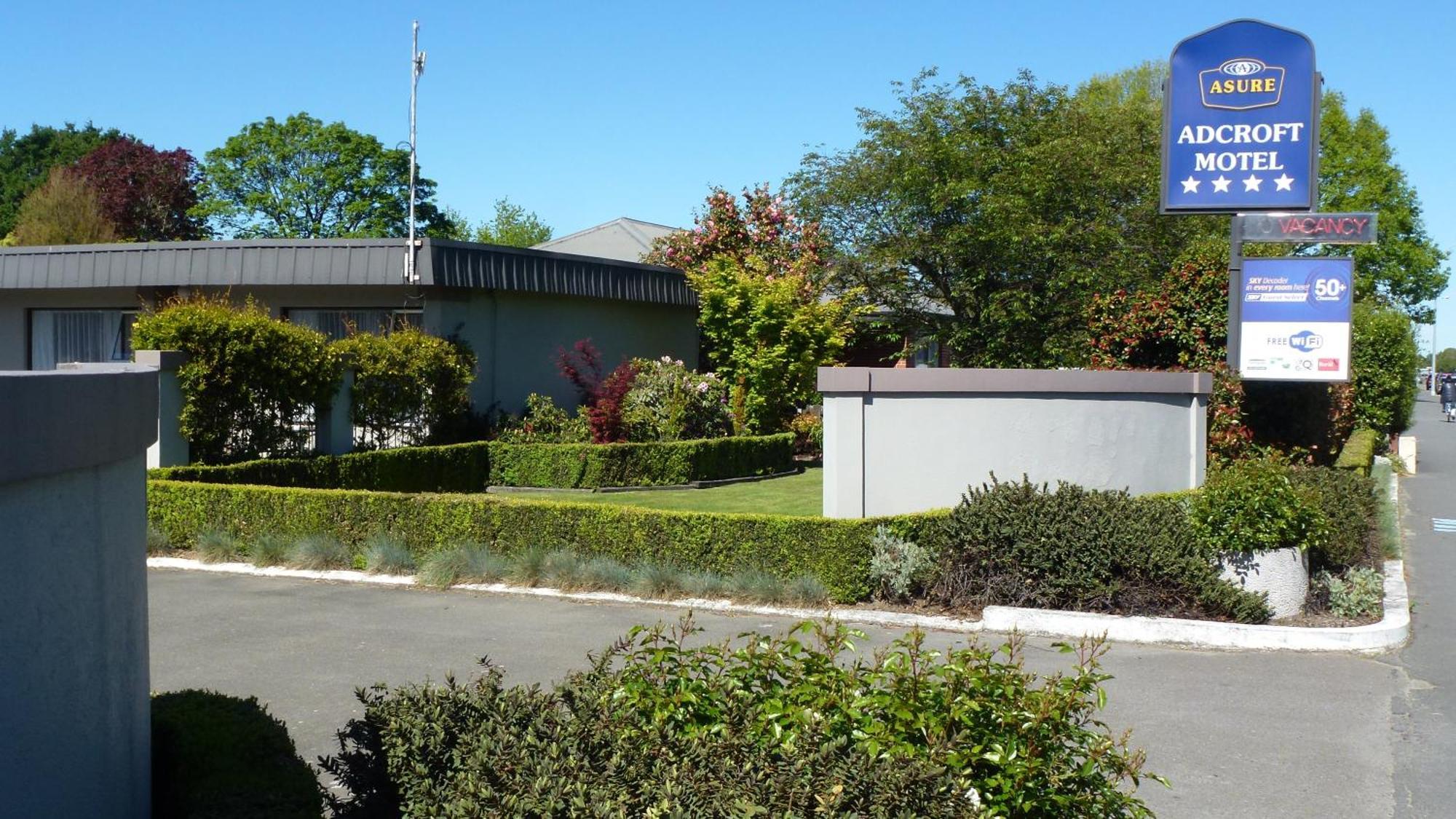 Asure Adcroft Motel Ashburton Exterior foto